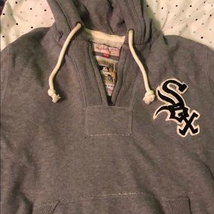 Mitchell & ness Sox hoodie zip size small